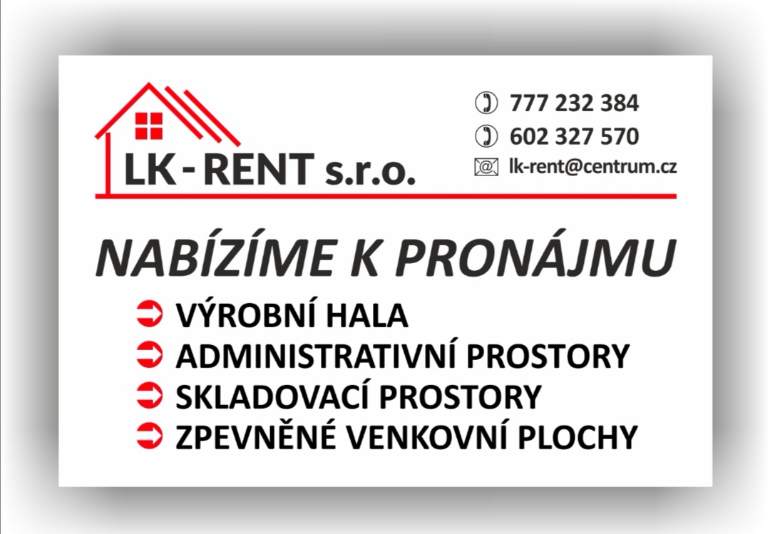 LK - RENT-pronájem PZ Čepí